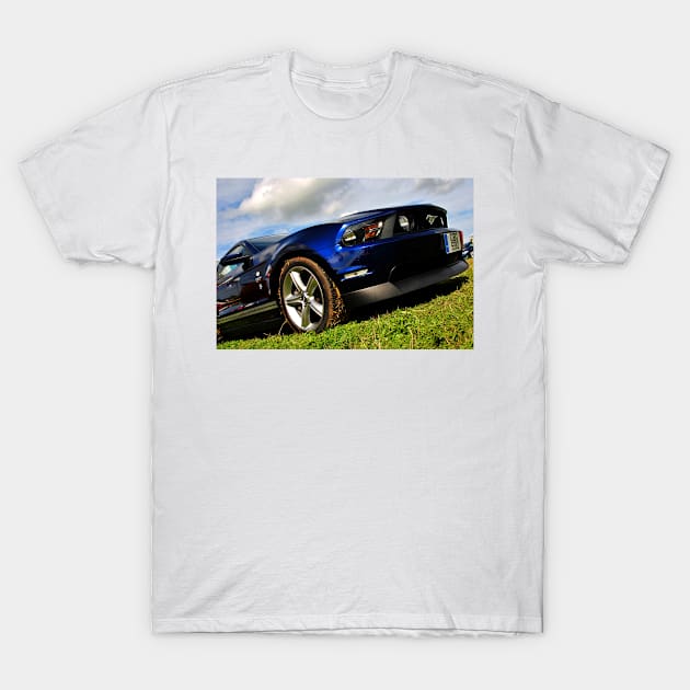 Ford Mustang GT American Motor Car T-Shirt by AndyEvansPhotos